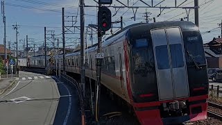 【カーブがかっこいい！】名鉄3103f+2208f特急新鵜沼 柏森発車