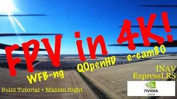 Introducing SONY IMX415 camera 4K VTX via WFB-ng with ExpressLRS INAV QOpenHD