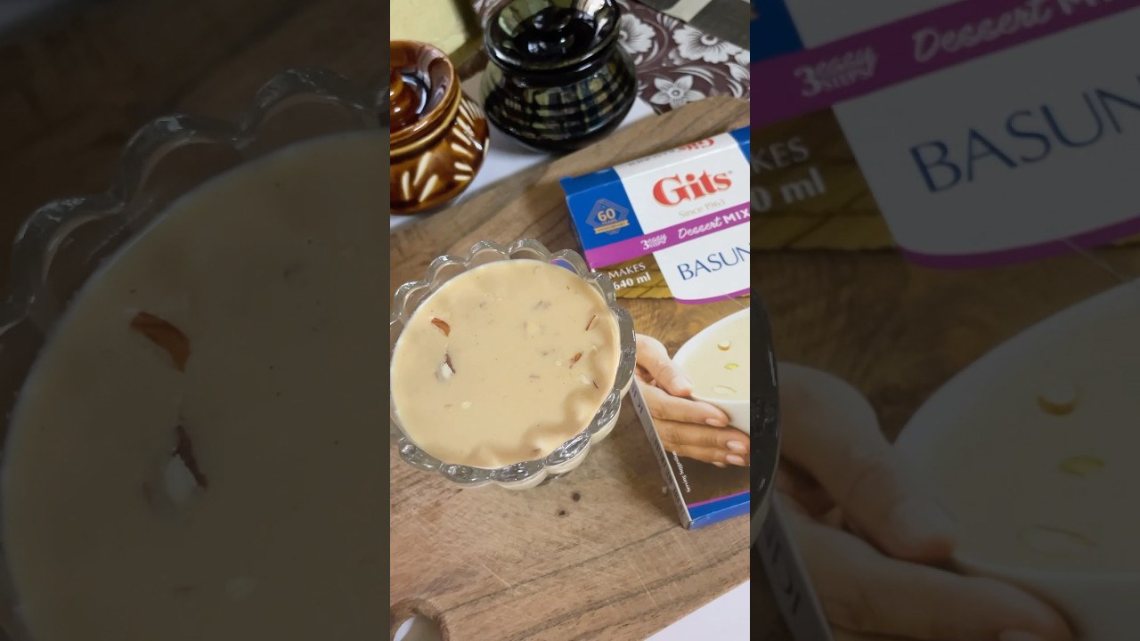 Gits BASUNDI instant mix!! 