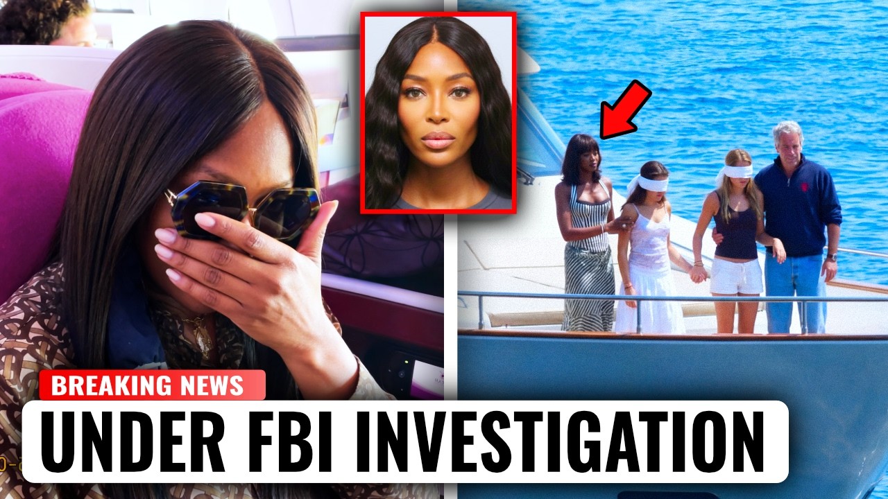 Naomi Campbell FLEES After Feds LEAK Epstein Recruitment TAPE │She Lured Young Models