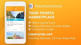Tour Tickets Marketplace App Template & Source Code - Transaction Model