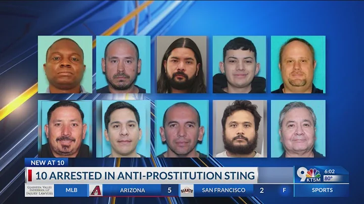 10 facing felony charges after anti-prostitution sting in Borderland