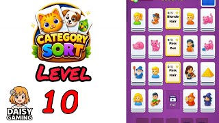 Category Sort Level 10 Walkthrough