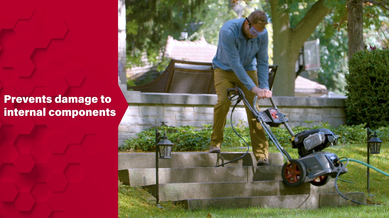 Briggs & Stratton® Pressure Washers: Stamped Base & Fold-Down Handle