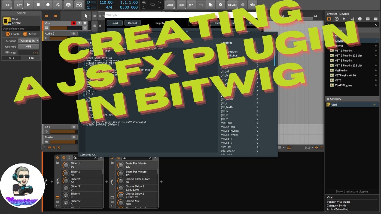 Creating a JSFX Midi CC modulator from scratch for Bitwig/Reaper YouTube