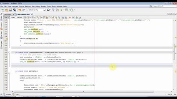 display selected Row data of jtable into jtextfield with source code Part 3