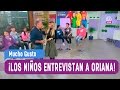 Minigusto  los nios entrevistan a oriana marzoli  mucho gusto 2016