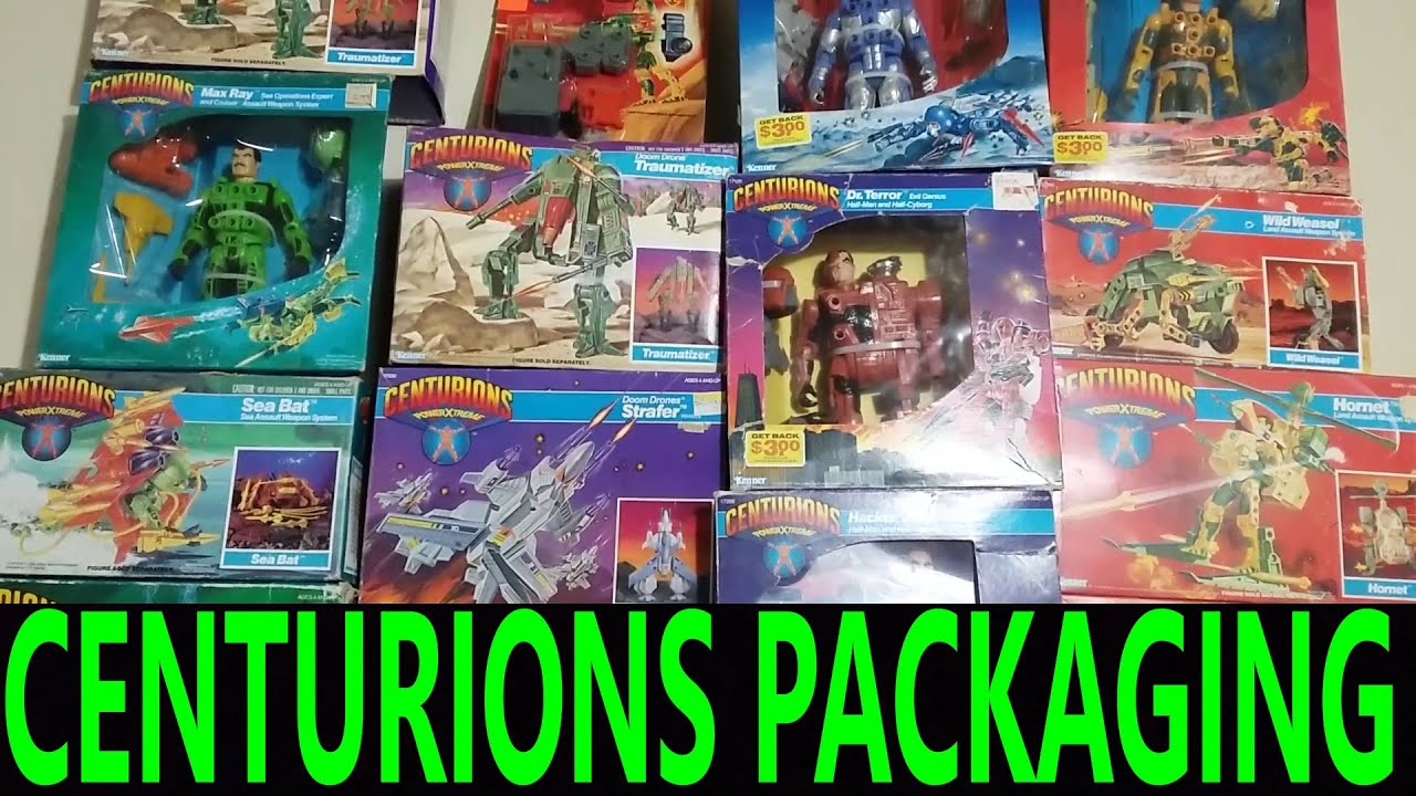 コリントン卿登場 RETRO-WED: EVERY KENNER 1986 CENTURIONS BOX ENTIRE TOY LINE IN THE