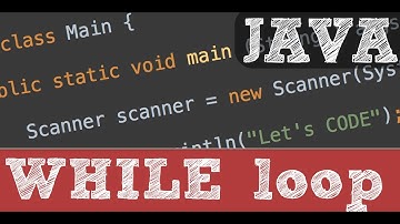 While loop in Java - Programming tutorial