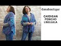 Cardigan Poncho Scialle Libellula by oanaboutique.com