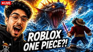 ROBLOX ONE PIECE?! 😱 Hunting My FIRST SEA BEAST 🌊 | BLOX FRUITS LIVE 🔴 Hindi | SakeXD screenshot 1