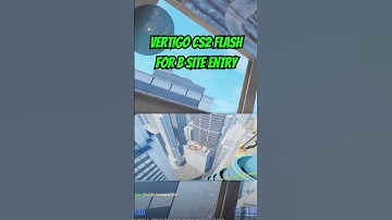 CS2 Vertigo Support Flash for B Entry! #cs2 #counterstrike2