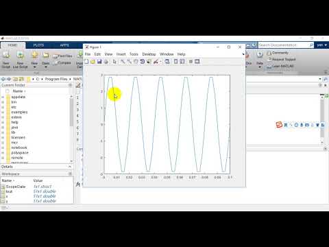 Chuyển Scope sang Figure, Word trong Matlab/Simulink