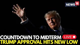 US MIDTERMS 2026 LIVE | Trump’s Approval Rating Becomes A Key Focus Ahead Of November Elections
