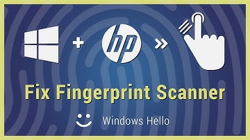 [FIX GUIDE] Enable Fingerprint Scanner HP Laptops Windows Hello