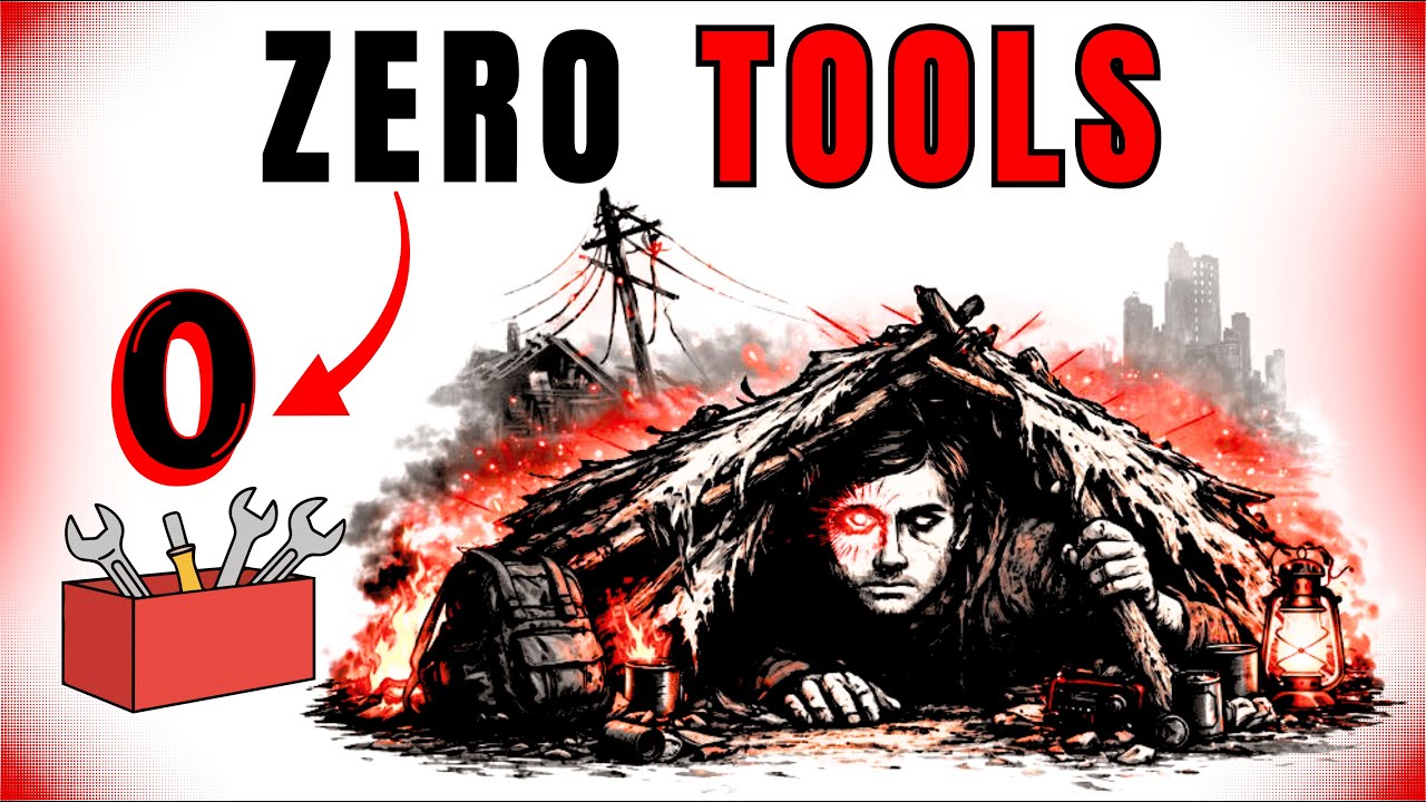 How to Build Shelter With Zero Tools When Systems Fail