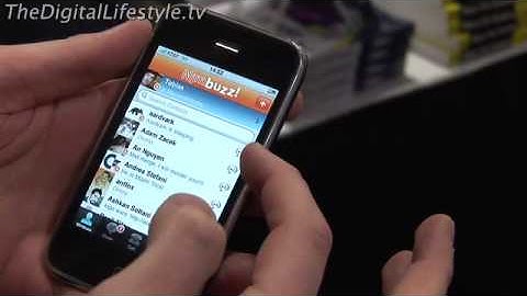 Nimbuzz for the iPhone at Macworld 2010