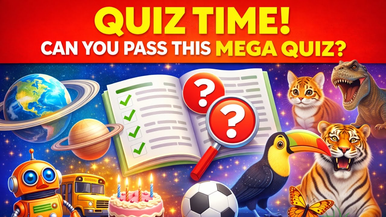 🌟How Good is your GENERAL KNOWLEDGE ? 40 Questions Challenge!🎯✨