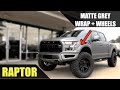 Matte Gray Vinyl Wrapped Ford Raptor Looks Sick | EVS VLOG