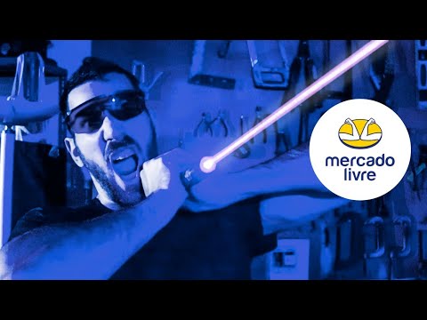 Testando o Laser Mais Forte do Mercado Livre 🔥