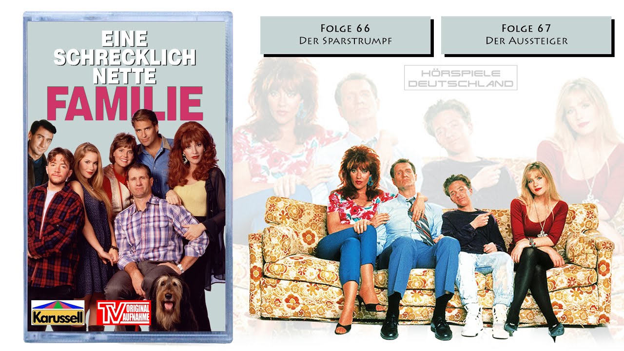 Eine schrecklich nette Familie | Hörspiel Folge 66 + 67 | Der Sparstrumpf / Der Aussteiger