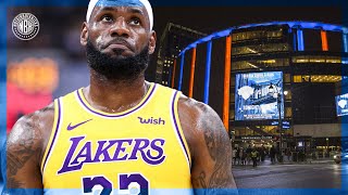 Lebron James flirting with Madison Square Garden and New York Knicks fans again.