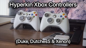 Hyperkin Xbox-controllers (Duke, DutchesS en Xenon)