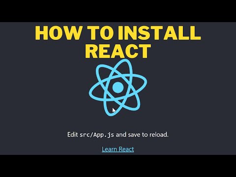 How to Install React | ReactJS Environment Setup & Creating First React App | ReactJS Tutorial #2