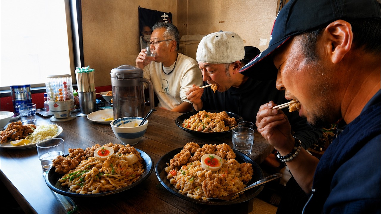 【店内騒然】総重量8kg!大食いアニキ達も絶句する埼玉のデカ盛り聖地「二代目蝦夷」に密着