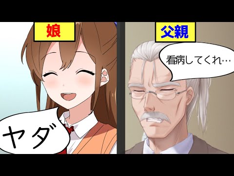 【アニメ】娘に看病をしてもらいたい父親が爆笑WWWWWWWWWWWWWWWWWW