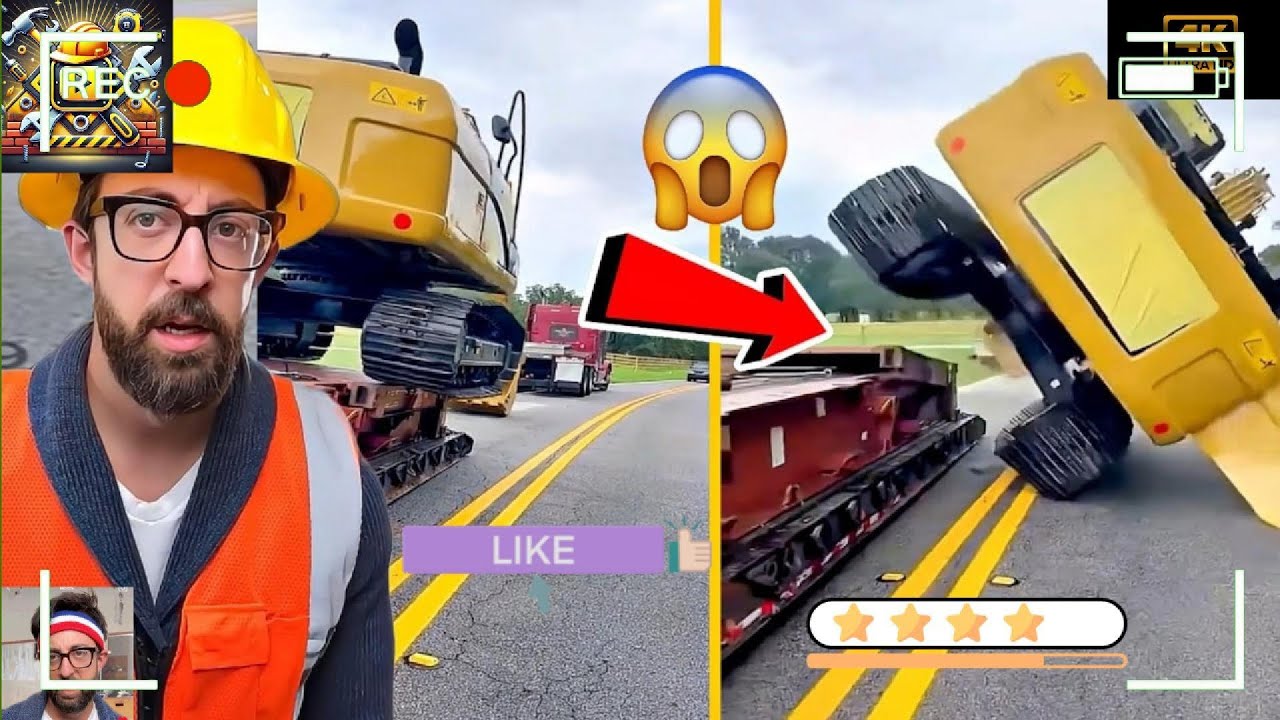 Funniest Construction Site Antics Caught On Camera part 19 - YouTube