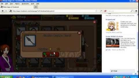 Cheating Ninja Saga Gold by using Cheat Engine 5.6.1