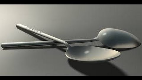 Maya Tutorial: How to Make 3D Spoon
