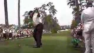 Lefty Teeing Off at 18 at 2007 Masters