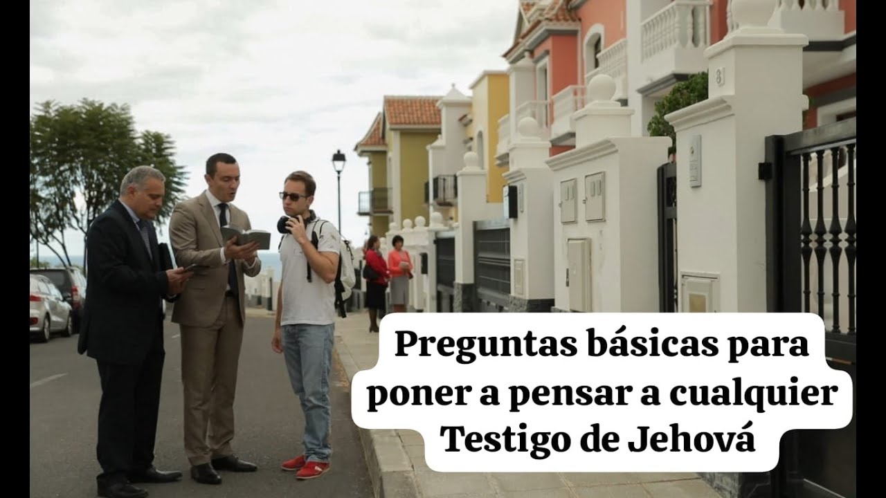 Plática con Tres Testigos de Jehová ¿Qué pasó con Miguel?