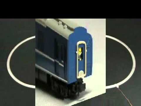 TOMIX】＜8513＞カニ24-0 銀帯(M)の機関車協調運転速度調整方法 - YouTube
