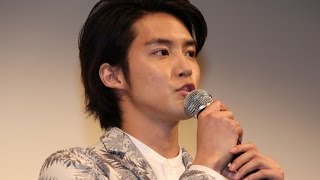 白石隼也、髪のカットシーンに「今までにない緊張感」映画「鏡の中の笑顔たち」完成披露試写会1　#Shunya Shiraishi　#Smiles in the Mirror