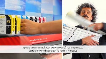 Roland VersaEXPRESS RF-640 (Russian subtitles)