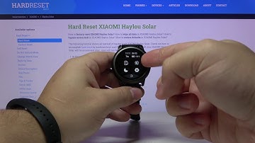 How to Set Up Screen Brightness in Xiaomi Haylou Solar - Personalize Display