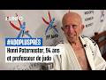 Henri Paternoster est le plus vieux professeur de judo français