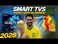 Qual TV Comprar BARATA para a Copa do Mundo? Top 3 TV SMART que Valem MUITO a Pena!😱✅️