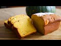 しっとり！カボチャのパウンドケーキの作り方✴︎How to make Pumpkin Pound cake✴︎ベルギーより