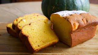 しっとり!カボチャのパウンドケーキの作り方✴︎How to make Pumpkin Pound cake✴︎ベルギーより