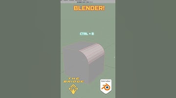 Blender Tutorial | Edge Bevel #shorts #blender #blender3d #gamedev