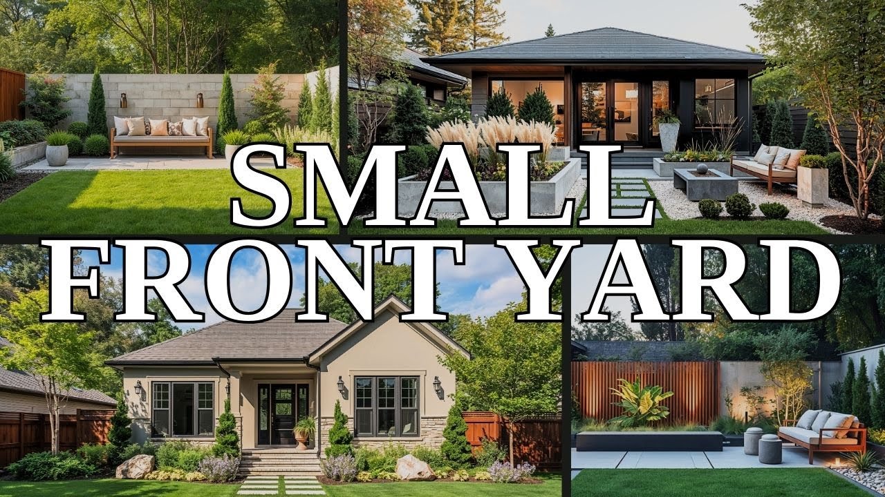 100 Stunning Small Front Yard Luxury Garden Design Ideas 2025 | Elegant ...