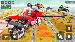 Flying bike Driving Simulator Games Android Gameplay # 2 screenshot 2