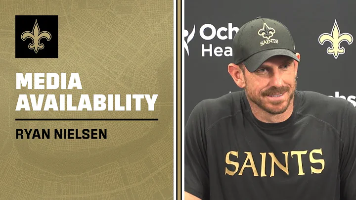 Ryan Nielsen talks Saints Defense, Bucs Game | New...