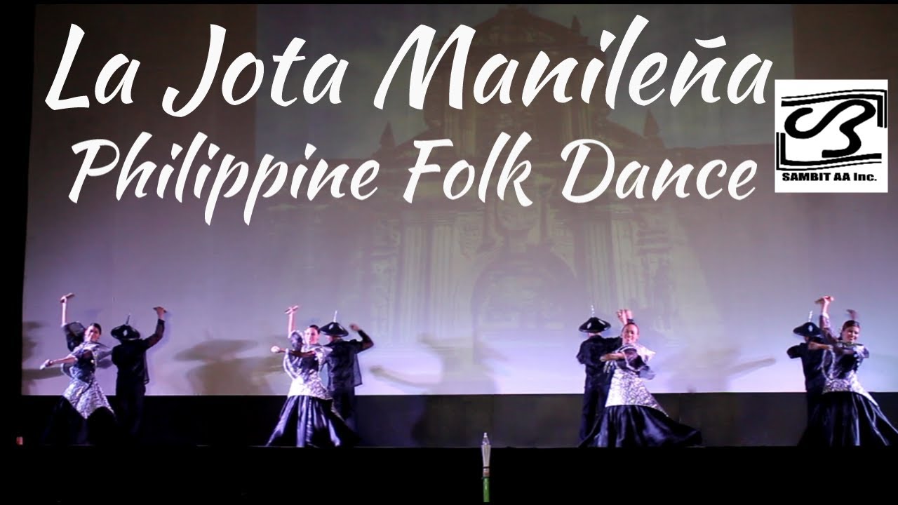 La Jota Manileña //Philippine Folk Dance YouTube