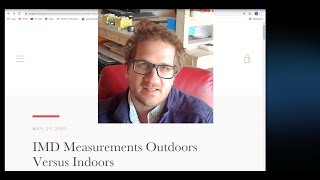 IMD Measurements Outdoors Versus Indoors