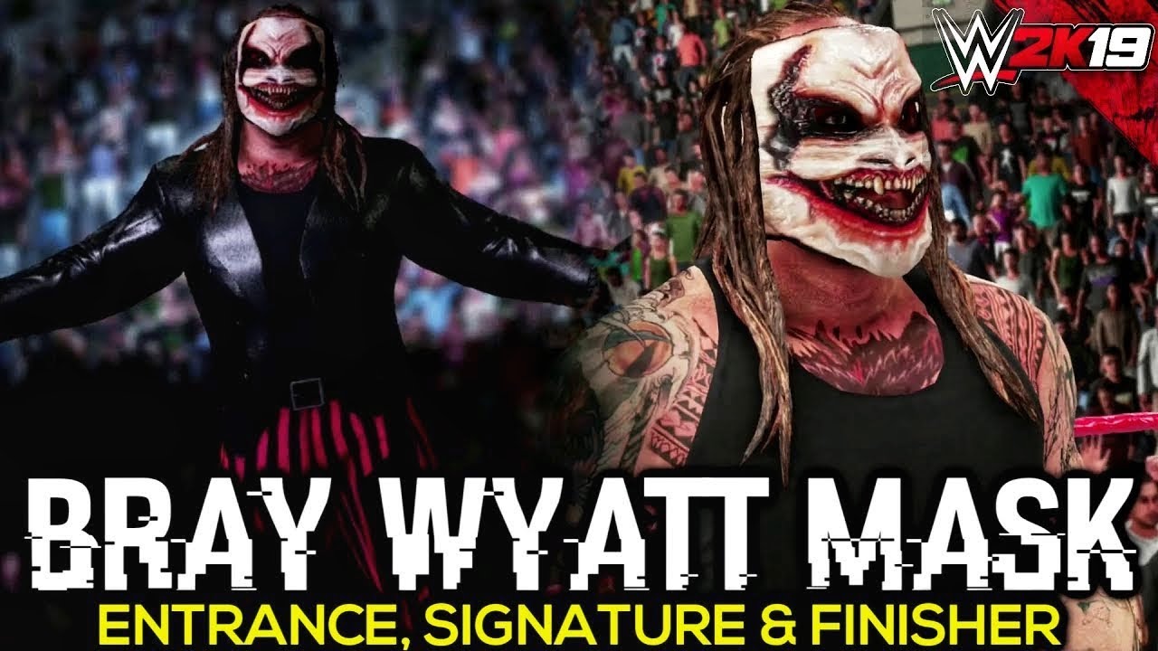 WWE 2K19 Bray Wyatt New Mask 2019 Updated Model Entrance, Signature, Finisher | PC Mods